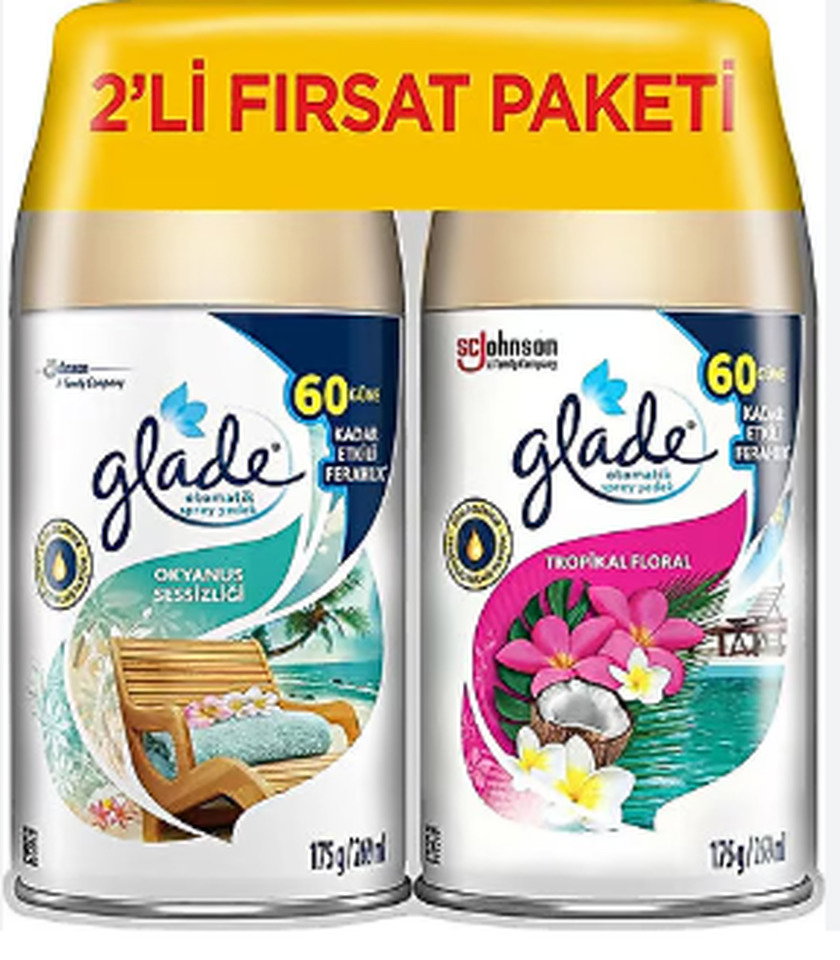 GLADE OTOMATİK SİSTEM 2'Lİ YEDEK-OKYANUS+TROPİKAL